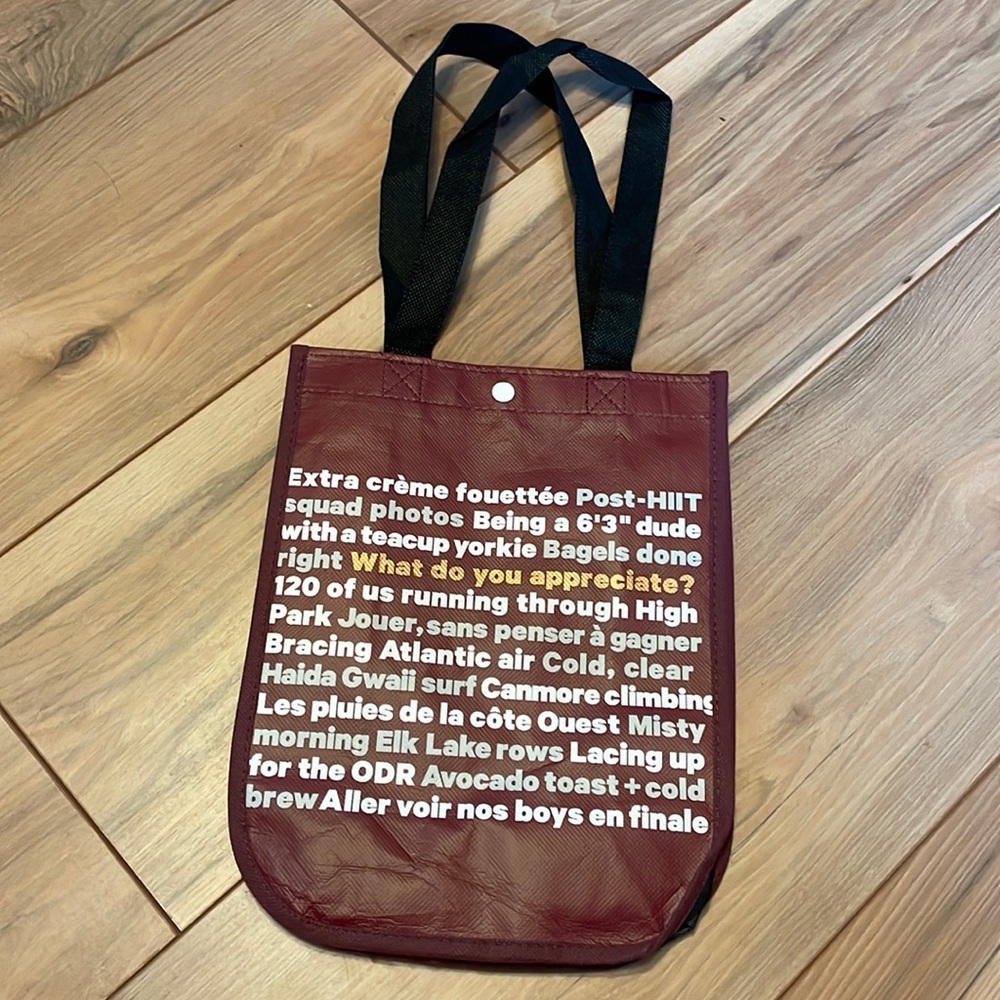Lululemon Shopping Tote 👜